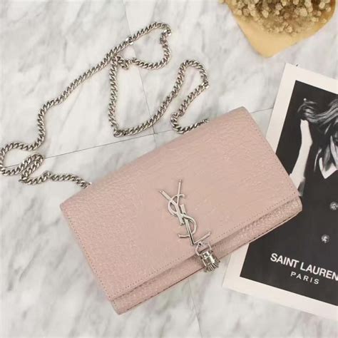 ysl medium kate pink|YSL kate medium chain bag.